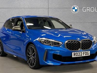 Used BMW M135 Shadowline 302 HP (222 kW) 2022 Blue Hatchback
