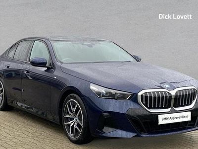 Used BMW 520 M Sport 208 HP (152 kW) 2024 Blue Sedan