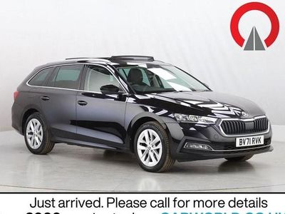 Begagnad Skoda Octavia SE L 204 HK (150 kW) 2022 Svart Kombi