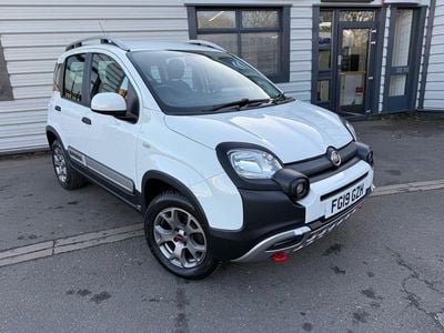 White Used 2019 Fiat Panda Cross Cross Hatchback | £8,495 (Fair price)