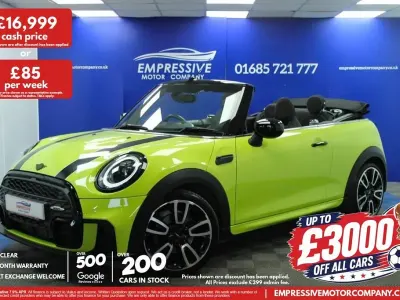 Used Mini Cooper Cabriolet Sport 136 HP (100 kW) 2021 Yellow Cabriolet
