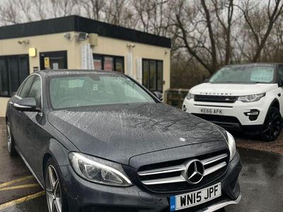Used Mercedes C220 AMG Line Premium 2015 Grey Sedan
