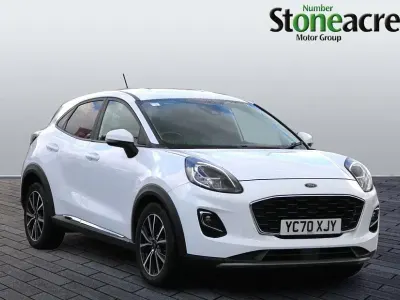Used Ford Puma Titanium 125 HP (91 kW) 2020 White SUV