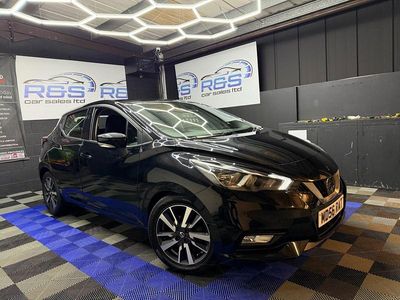Used Nissan Micra Acenta 90 HP (66 kW) 2017 Black Hatchback