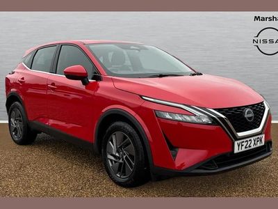 Red Used 2022 Nissan Qashqai Acenta Premium SUV | £16,631 (Good price)
