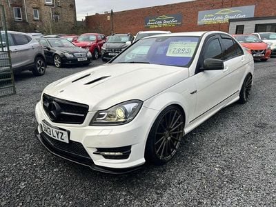 Used Mercedes C220 AMG 2013 White Sedan