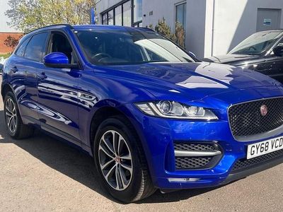 Używany Jaguar F-Pace R-Sport 180 KM (132 kW) 2018 Niebieski SUV