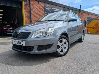 Used Skoda Fabia SE 105 HP (77 kW) 2013 Grey Estate