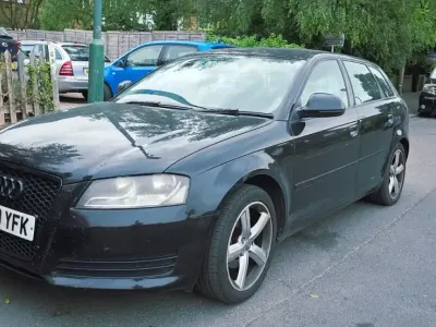 Used Audi A3 Sport 102 HP (75 kW) 2009 Black Hatchback