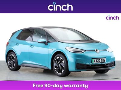 Turquoise Used 2022 VW ID.3 Pro Performance Hatchback | £14,899 (Fair price)