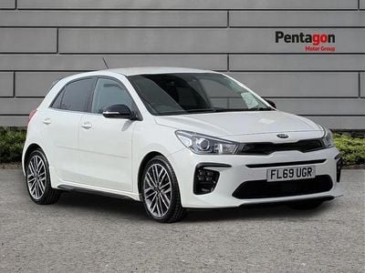 Used Kia Rio GT-Line 117 HP (86 kW) 2019 White Hatchback