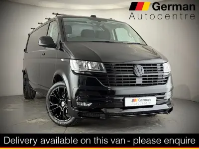 Used VW Transporter Highline 150 HP (110 kW) 2021 Black Van