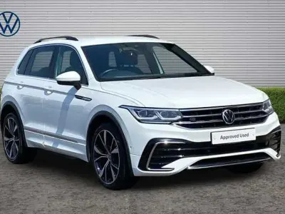 Used VW Tiguan R-line 150 HP (110 kW) 2023 White SUV