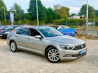 Used VW Passat Business 120 HP (88 kW) 2015 Silver Sedan