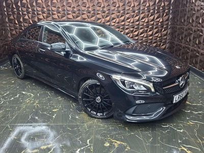 Used Mercedes CLA220 AMG line 2018 Black Sedan