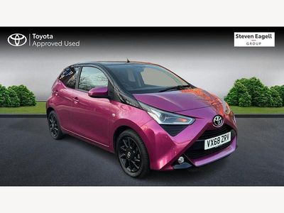 Used Toyota Aygo X-cite 72 HP (52 kW) 2019 Mauve/purple Hatchback