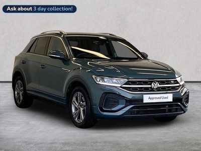 Blue Used 2022 VW T-Roc R-line SUV | £21,450 (Good price)