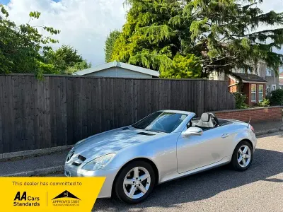 Used Mercedes SLK280 2009 Silver Cabriolet