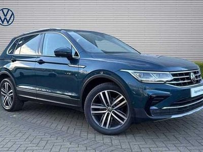 Used VW Tiguan Elegance+ 150 HP (110 kW) 2021 Blue SUV