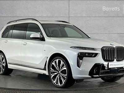 White Used 2024 BMW X7 M Sport SUV | £72,990 (Fair price)