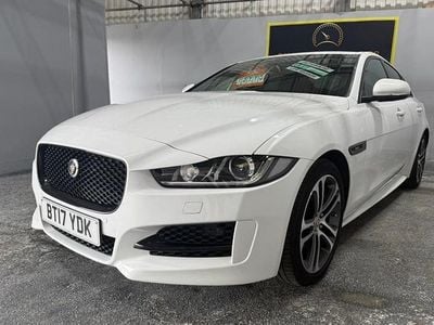 White Used 2017 Jaguar XE R-Sport Sedan | £13,495 (Fair price)
