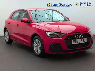 Used Audi A1 Sportback Design 95 HP (69 kW) 2021 Red Hatchback
