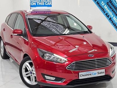 Red Used 2015 Ford Focus Titanium Hatchback | £5,995 (Fair price)