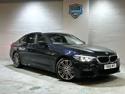 Used BMW 520 M Sport 190 HP (139 kW) 2018 Black Sedan