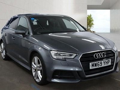 Used Audi A3 Sportback S-Line 116 HP (85 kW) 2019 Grey Hatchback