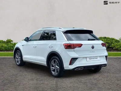Used VW T-Roc R-line 150 HP (110 kW) 2023 White SUV