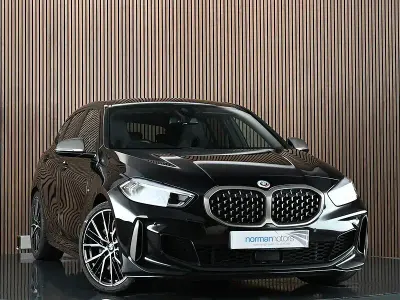 Used BMW M135 Comfort Edition 306 HP (225 kW) 2022 Black Hatchback