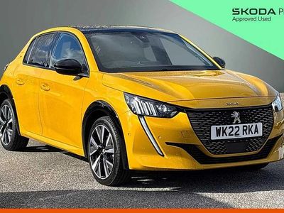 Used Peugeot 208 GTi 101 HP (74 kW) 2022 Yellow Hatchback