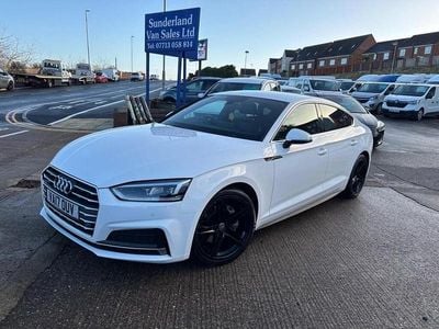 White Used 2017 Audi A5 S-Line Hatchback | £15,995 (Fair price)