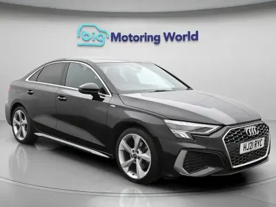 Used Audi A3 S-Line 110 HP (80 kW) 2021 Black Sedan