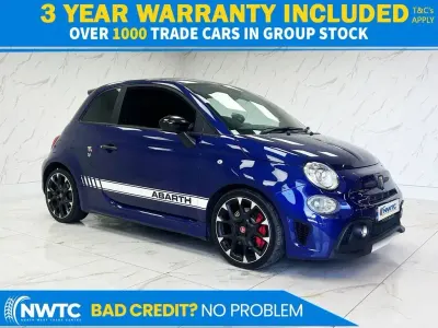 Used Abarth 595 Competizione 180 HP (132 kW) 2018 Blue Hatchback