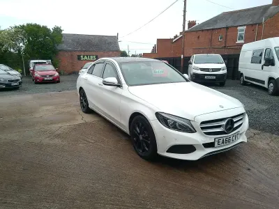 Used Mercedes C200 136 HP (100 kW) 2016 White Sedan