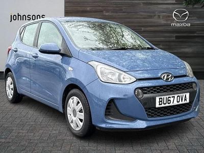 Used Hyundai i10 SE 87 HP (63 kW) 2017 Blue Hatchback