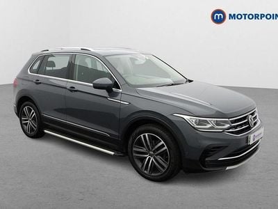 Grey Used 2021 VW Tiguan Elegance SUV | £23,599 (Fair price)