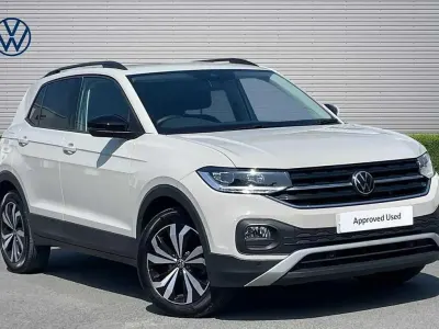 Used VW T-Cross Black Edition 110 HP (80 kW) 2022 Grey SUV