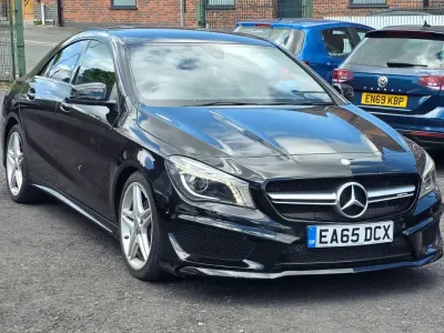 Usado Mercedes CLA200 AMG 136 HP (100 kW) 2015 Preto Sedan