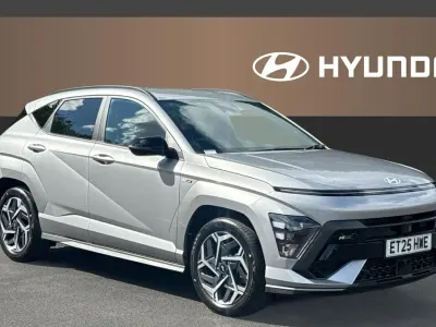 Used Hyundai Kona N Line 138 HP (101 kW) 2025 Silver SUV