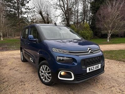 Used Citroën Berlingo Feel 2021 Blue MPV