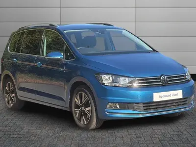 Used VW Touran SEL 150 HP (110 kW) 2023 Blue MPV