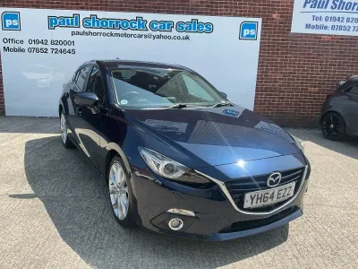 Used Mazda 3 Inclusive 120 HP (88 kW) 2014 Blue Hatchback