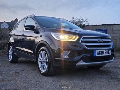 Used Ford Kuga Titanium 150 HP (110 kW) 2018 Black SUV