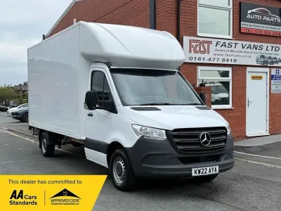 Used Mercedes Sprinter Progressive 150 HP (110 kW) 2022 White Van