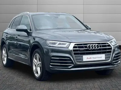 Używany Audi Q5 S-Line 245 KM (180 kW) 2019 Szary SUV