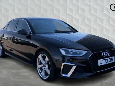 Used Audi A4 S-Line 150 HP (110 kW) 2023 Black Sedan