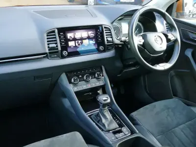 Used Skoda Karoq SE L 150 HP (110 kW) 2022 Orange SUV