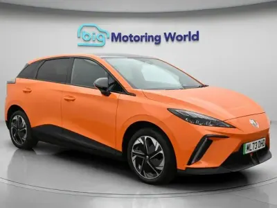 Used MG MG4 EV Trophy 319 kW (435 HP) 2023 Orange Hatchback